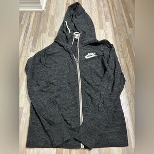 Nike Charcoal Full-Zip Hoodie